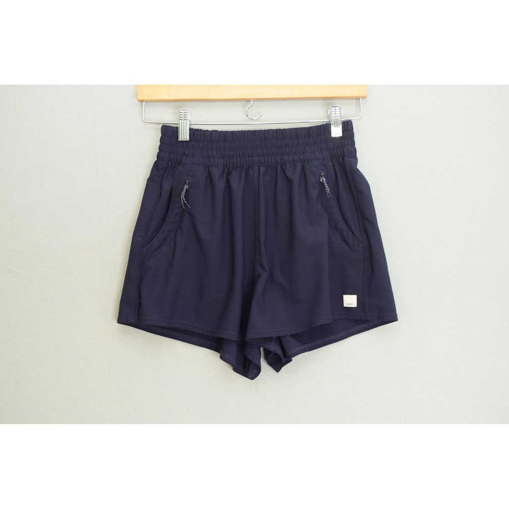 Vuori Dash 2.0 Shorts XS Ink Navy Blue VW3058 Elastic Waist Women Running